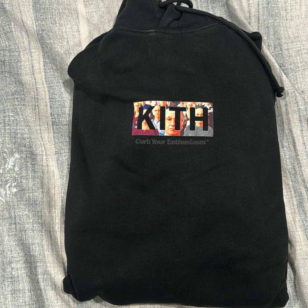 Very rare NWT Kith Curb Your Enthusiasm box logo hoodie Size XL
